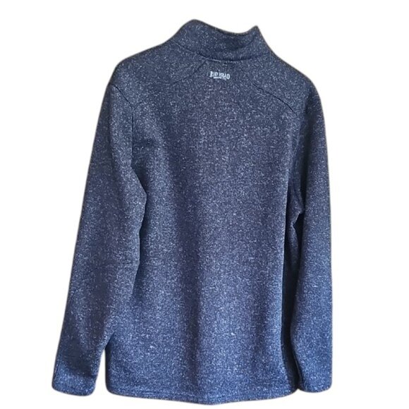 RedHead men's Dark Gray 5 Button Henley Style Sweater warm cozy XL - Picture 3 of 11